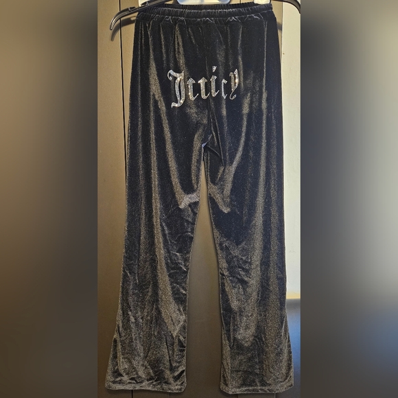 Small Black Velvet Track Suit - Picture 4 of 7